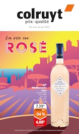 Catalogue Supermarchés Colruyt en cours à Pont-de-Roide et alentours, "La vie en ROSÉ", 8 pages, 04/06/2025 - 22/06/2025