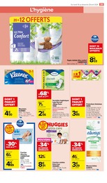 Offre Serviettes Hygiéniques dans le catalogue Carrefour Market du moment à la page 41