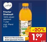 Aktuelle Saft Angebote bei Netto Marken-Discount in Mülheim (Ruhr) Aktuelles Frischer Direktsaft Angebot bei Netto Marken-Discount in Mülheim (Ruhr) ab 1,99 €