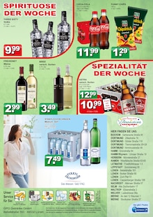 Coca Cola im aktuellen Getränke Paradies Prospekt (Bochum) Coca Cola im Getränke Paradies Prospekt "DIE GETRÄNKEKÖNNER" mit 4 Seiten (Bochum)