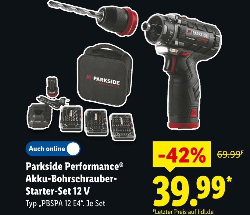 Akku-Bohrschrauber-Starter-Set 12 V