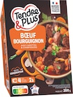 Bœuf Bourguignon avec carottes et champignons - Tendre & Plus dans le catalogue Supermarchés Match