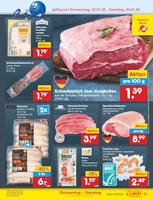 Rindfleisch im aktuellen Netto Marken-Discount Prospekt (Fürth) Rindfleisch im Netto Marken-Discount Prospekt "Aktuelle Angebote" mit 60 Seiten (Fürth)