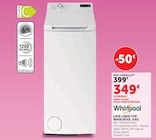 Lave-linge top 6 kg - WHIRLPOOL en promo chez Super U Montélimar à 349,00 €