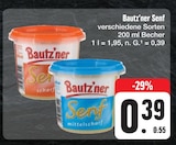 Senf von Bautz'ner im aktuellen E center Prospekt für 0,39 €