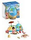 Oeuf de Pâques "Vacances à la plage" - PLAYMOBIL - Carrefour à Châlons-en-Champagne Oeuf de Pâques "Vacances à la plage" - PLAYMOBIL en promo chez Carrefour Châlons-en-Champagne à 9,99 €