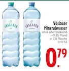 Tafelwasser im EDEKA Prospekt Mineralwasser ohne von Vöslauer im aktuellen EDEKA Prospekt für 0,79 €