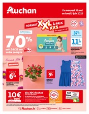 Prospectus Auchan Hypermarché en cours, "FORMAT XXL À PRIX XXS",72 pages