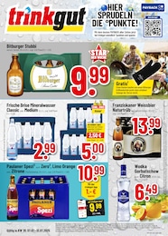 Discounter Prospekt von Trinkgut Hünstetten Trinkgut Prospekt: "Aktuelle Angebote", 8 Seiten, 07.07.2025 - 12.07.2025