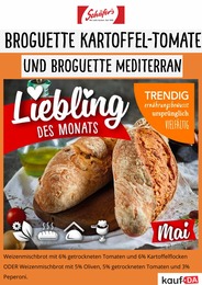 Bäcker Prospekt von Bäckerei Schäfers Bäckerei Schäfers Prospekt: Liebling DES MONATS, 1 Seite, 02.05.2022 - 31.05.2022