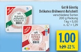 Delikatess Jagdwurst von Gut & Günstig im aktuellen diska Prospekt für 1,00 €