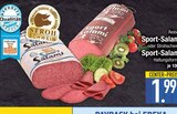 Sport-Salami von  im aktuellen EDEKA Prospekt für 1,99 €