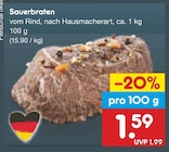Aktuelles Sauerbraten Angebot bei Netto Marken-Discount in Hamburg ab 1,59 €