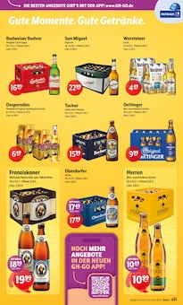 Warsteiner im Getränke Hoffmann Prospekt "Aktuelle Angebote" mit 11 Seiten (Bayreuth)