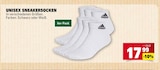 Unisex Sneakersocken im Angebot bei E center in Stuttgart Unisex Sneakersocken Angebote von Adidas bei E center Stuttgart für 17,99 €