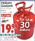 Helium-Gastank Angebote bei Wreesmann Dessau-Roßlau für 19,99 €