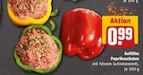 Aktuelle Gemüse Angebote bei REWE in Wuppertal Aktuelles Gefüllte Paprikaschoten Angebot bei REWE in Wuppertal ab 0,99 €