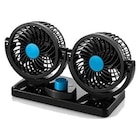 Promo Ventilateur double 12V à 8,90 € dans le catalogue CarterCash à Alès