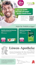 mea - meine apotheke Prospekt für Stade mit 4 Seiten mea - meine apotheke Prospekt für Stade: "Unsere August-Angebote", 4 Seiten, 01.08.2026 - 31.08.2026