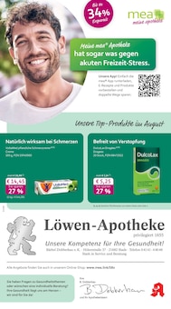 mea - meine apotheke Prospekt der KW 32 "Unsere August-Angebote" Aktueller mea - meine apotheke Prospekt "Unsere August-Angebote" Seite 1 von 4 Seiten