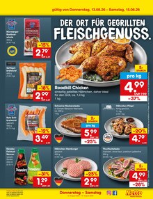 Bratwurst im Netto Marken-Discount Prospekt "Aktuelle Angebote" mit 77 Seiten (Ulm)
