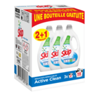 Lessive liquide - SKIP en promo chez Carrefour La Roche-sur-Yon à 18,45 €