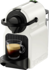 Machine à café Nespresso Inissia blanche - KRUPS en promo chez Carrefour Paris à 89,99 €