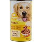 Aliment complet pour chiens - CARREFOUR COMPANINO VITALIVE en promo chez Carrefour Alençon à 2,19 €