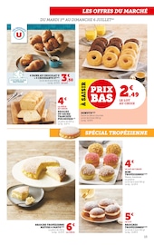 Promotion Pain Au Chocolat dans le prospectus Super U, valable du 01/07/2025 au 13/07/2025 Promo Pain Au Chocolat dans le catalogue Super U du moment à la page 15