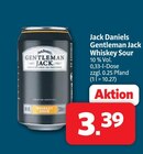 Gentleman Jack Whiskey Sour Angebote von Jack Daniels bei Markant Nordwest Emden für 3,39 €