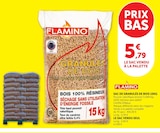 Granulés de bois - FLAMINO - Super U à Haguenau Granulés de bois - FLAMINO en promo chez Super U Haguenau à 5,79 €