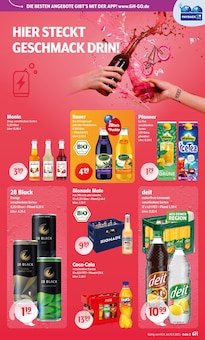 Cola im aktuellen Getränke Hoffmann Prospekt (Gronau (Westfalen)) Cola im Getränke Hoffmann Prospekt "Aktuelle Angebote" mit 11 Seiten (Gronau (Westfalen))