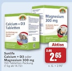 Calcium + D3 Tabletten im Angebot bei combi in Paderborn Calcium + D3 Tabletten Angebote von Sunlife bei combi Paderborn für 2,65 €
