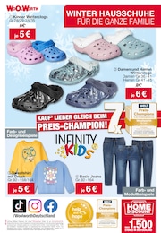 Woolworth Clogs im Prospekt 