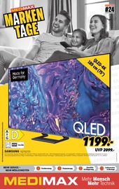 MEDIMAX Elektromarkt Prospekt der aktuellen Woche mit 11 Seiten, gültig von 06.06.2025 bis 13.06.2025, in Voigtsdorf und Umgebung Aktueller MEDIMAX Elektromarkt Prospekt in Voigtsdorf und Umgebung, "MARKENTAGE" mit 11 Seiten, 06.06.2025 - 13.06.2025