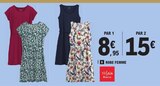 Robe femme - Tissaia - E.Leclerc à Paris Robe femme - Tissaia en promo chez E.Leclerc Paris à 8,95 €