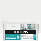 Promo Peinture(d) murs et plafonds Cuisine et bains blanc cassé satin Tollens 2 L à 49,90 € dans le catalogue Castorama à Saint-Martin-d'Hères