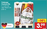 Premium Pils Angebote von Freiberger bei Netto Marken-Discount Weißwasser für 3,99 €