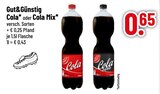 Cola von Gut&Günstig im aktuellen Trinkgut Prospekt für 0,65 €