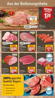 Fleisch im REWE Prospekt "Dein Markt" mit 28 Seiten (Augsburg)