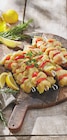 Brochette de poulet au citron vert et curry en promo chez Intermarché Brochette de poulet au citron vert et curry dans le catalogue Intermarché