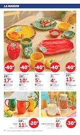 Fleurs en promo dans le catalogue Hyper U à la page 20