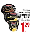 Milchdessert im EDEKA Prospekt Creatine Pudding von Ehrmann im aktuellen EDEKA Prospekt für 1,29 €