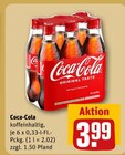 Aktuelles Coca-Cola Angebot bei REWE in Pirna ab 3,99 €