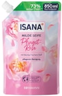 Seife Nachfüllbeutel im Angebot bei Rossmann in Homburg Seife Nachfüllbeutel Angebote von Isana bei Rossmann Homburg für 0,85 €