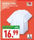 Marktkauf Wuppertal - Herren T-Shirt Angebot im Prospekt Herren T-Shirt bei Marktkauf im Wuppertal Prospekt für 16,99 €