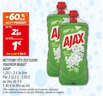 Nettoyant fête des fleurs fraîcheur muguet(b) - Ajax en promo chez Netto Courbevoie à 1,00 €
