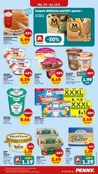 Margarine im aktuellen Penny Prospekt (Frankfurt (Main)) Margarine im Penny Prospekt "Wer günstig will, muss Penny." mit 37 Seiten (Frankfurt (Main))