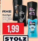 Duschgel Angebote von AXE bei Kaufhaus Stolz Neubrandenburg für 1,99 €