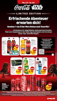 Cola im Penny Prospekt "Wer günstig will, muss Penny." mit 37 Seiten (Bad Homburg (Höhe))
